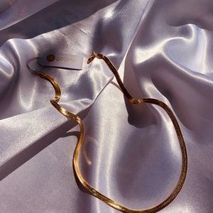 NWT Gorjana Venice Necklace (gold)